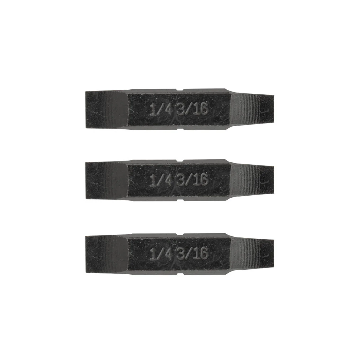 Ponta de Parafuso Plana de 1/4" e 3/16"